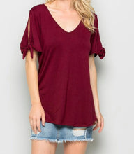 Knotted Short Sleeve Tee