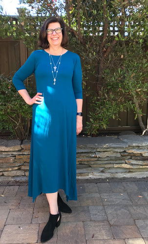 Teal Beauty Dress
