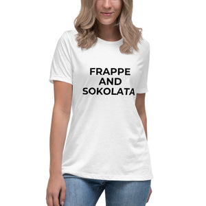 Women's Relaxed T-Shirt - Frappe and Sokolata